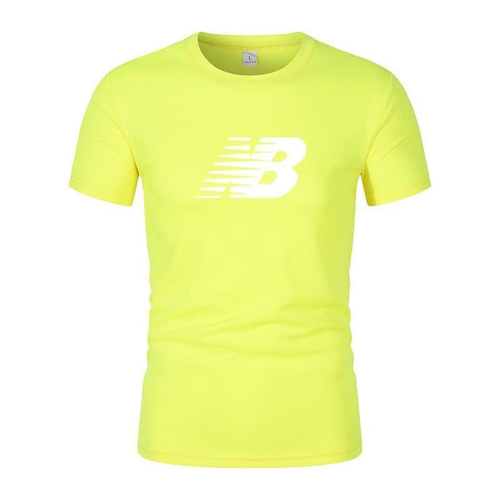 T-shirt for men's quick dry casual round neck short sleeve - Jointcorp