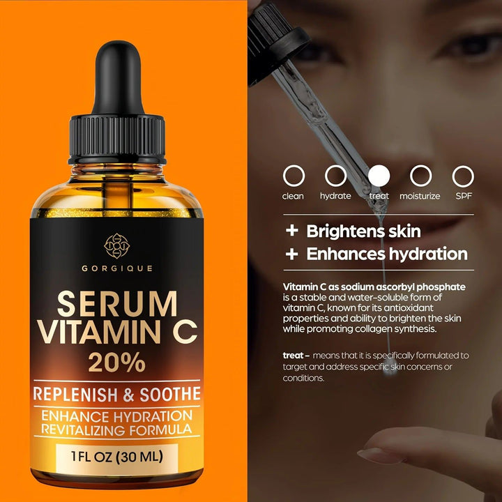 Vitamin C Serum with Hyaluronic Acid and Vit E Hydrating,moisturizing Nourishing Soothing