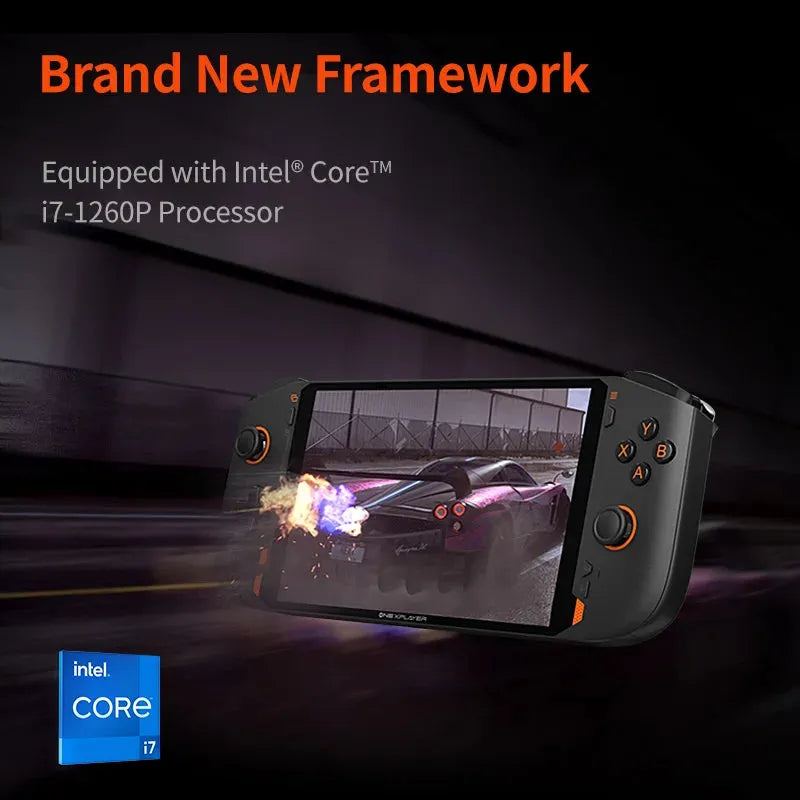 OneXPlayer mini pro 7" PC Game Intel Core i7-1260P 1280*800P ONE XPLAYER Windows11 Portable Gaming Console