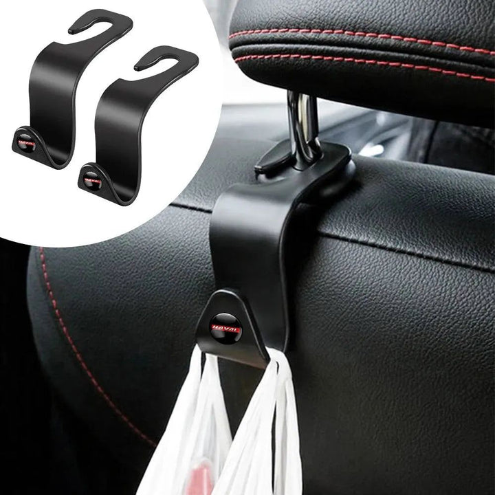 2Pcs Car Seat Back Hook Hanger Fastener Organizer Holder Car Storage Accessories For Haval Dargo Jolion H6 3th 2021 2022 H1 H2