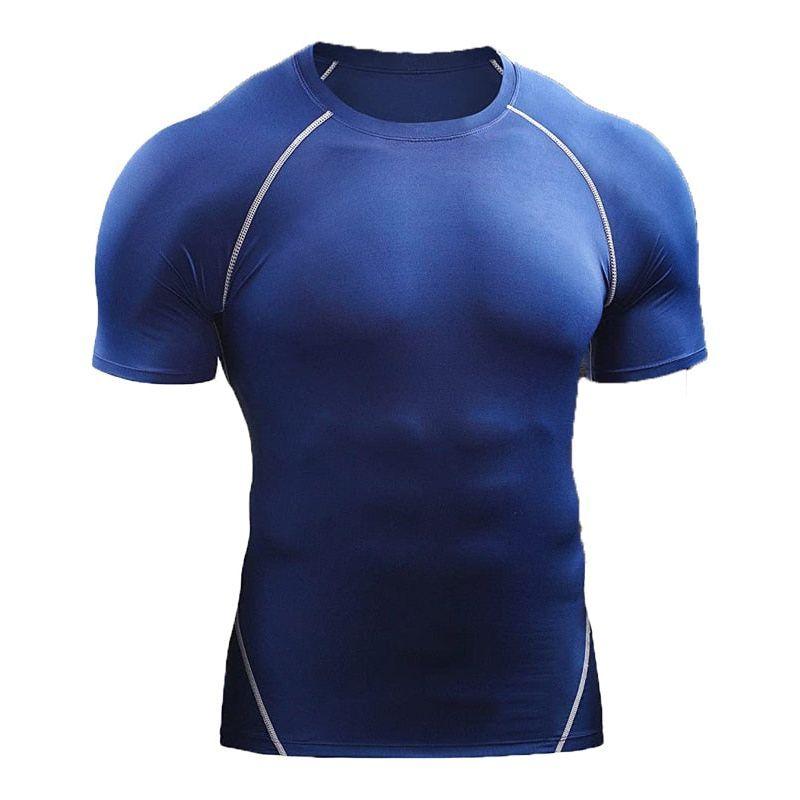T Shirt Men Summer Sportswear Running Quick Dry Sport Tops Tee Athletic Gym Workout Shirts Men - Jointcorp