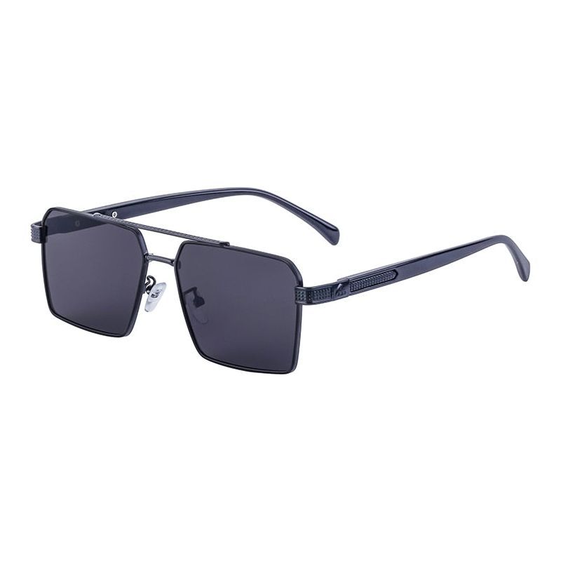 Fashion Retro Metal Double-beam Sunglasses Brand Design Sun Glasses UV400 Oculos De Sol - Jointcorp