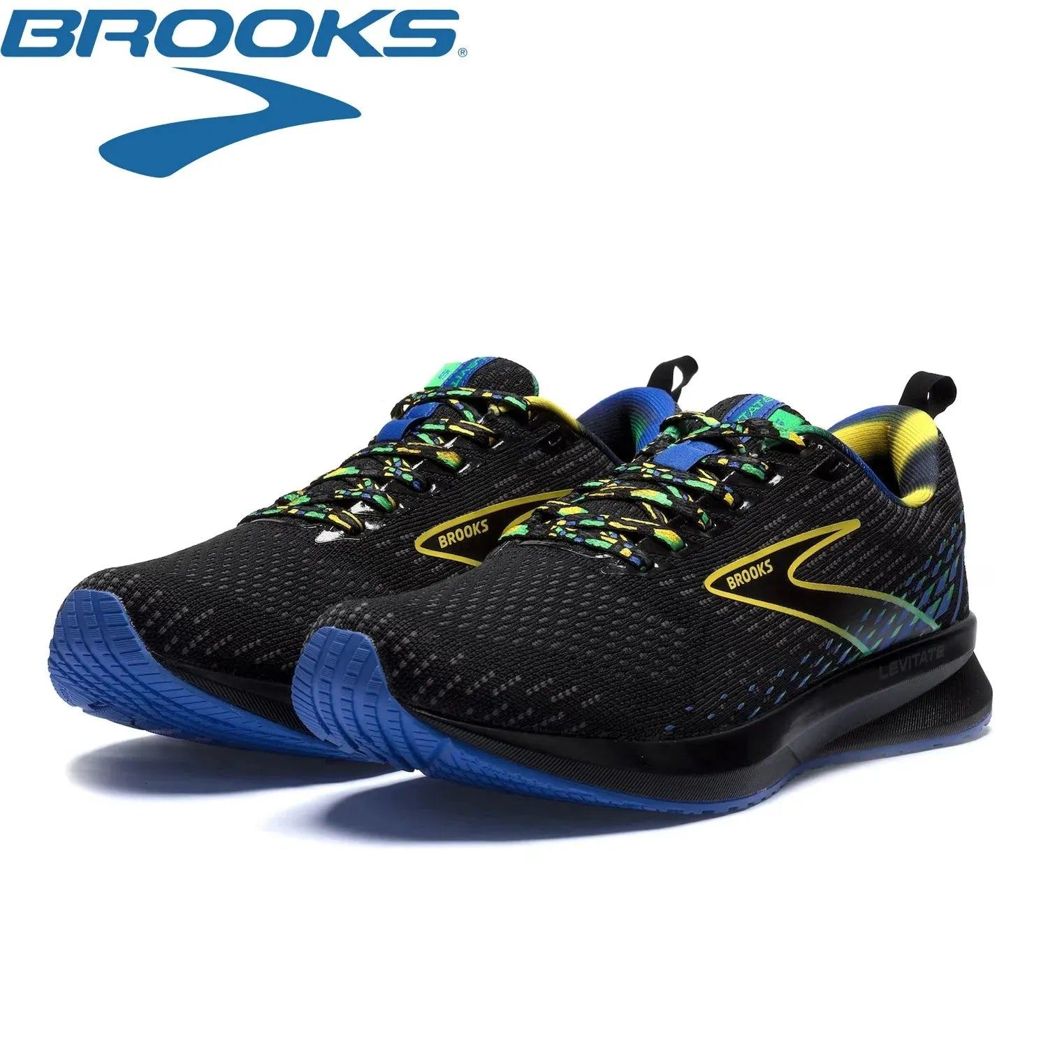 Brooks running shoes men's outdoor sports shoes suspended 5 lightweight breathable marathon running shoes training men's shoes
