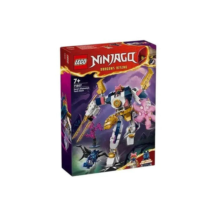 LEGO Ninjago 71807 Solar's Technological Elements Mecha Puzzle Boys And Girls, Building Blocks For Children's Toys