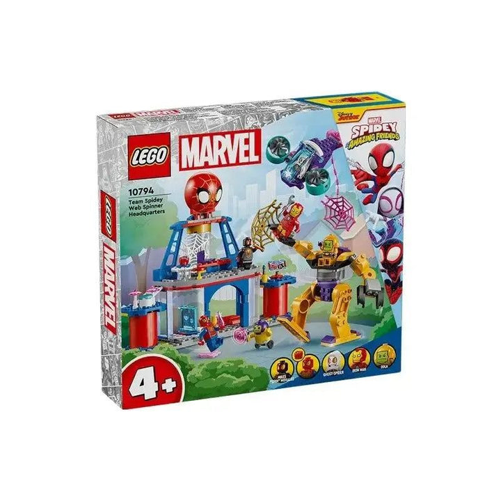 LEGO Superhero 10794 Spider Man Team Headquarters Male And Female Puzzle Building Blocks