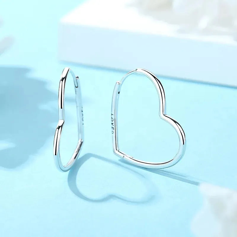Original 925 Sterling Silver Earrings 2023 Stud Hoop Crystal Earings For Women Rose Gold Crown Heart Infinity Bee Earing Jewelry