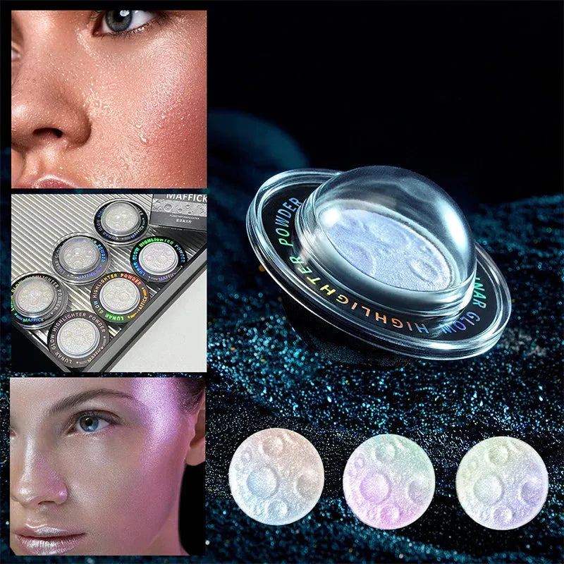 Highlighting & Finishing Powder Highlighting & Finishing Complexion Conceal Tear Gap Face Fine Lines
