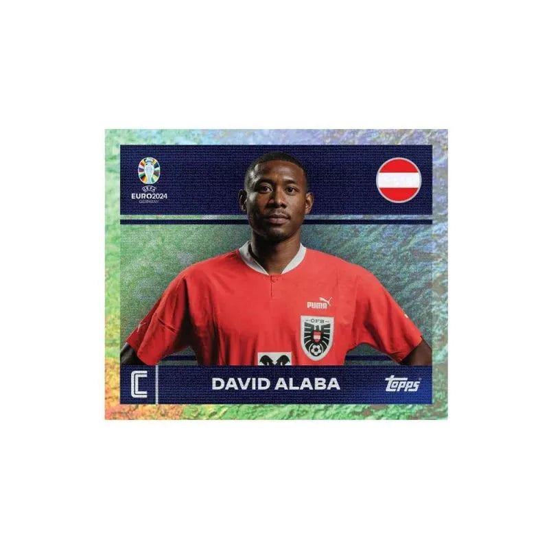 Topps Euro 2024 Sticker Mega Ecobox Contains 87 Euro 2024 Stickers, 2 Parallel Stickers and 1 Gold Signature Series Sticker