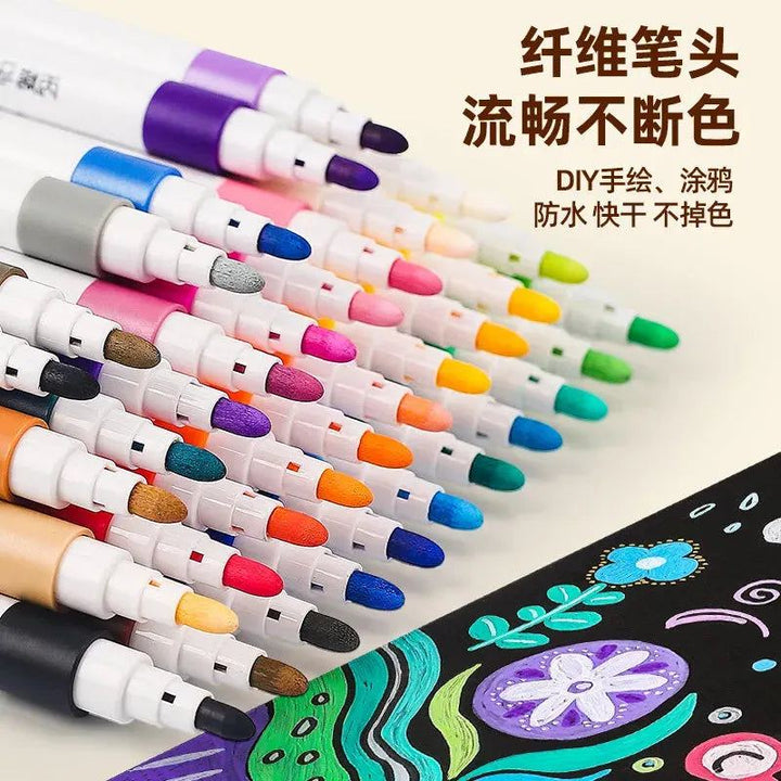 Colors Acrylic Marker Rock Painting Kit for Kids