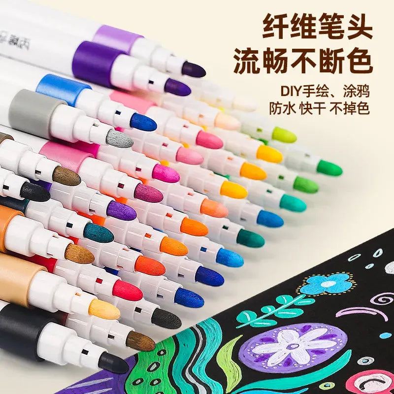 Colors Acrylic Marker Rock Painting Kit for Kids