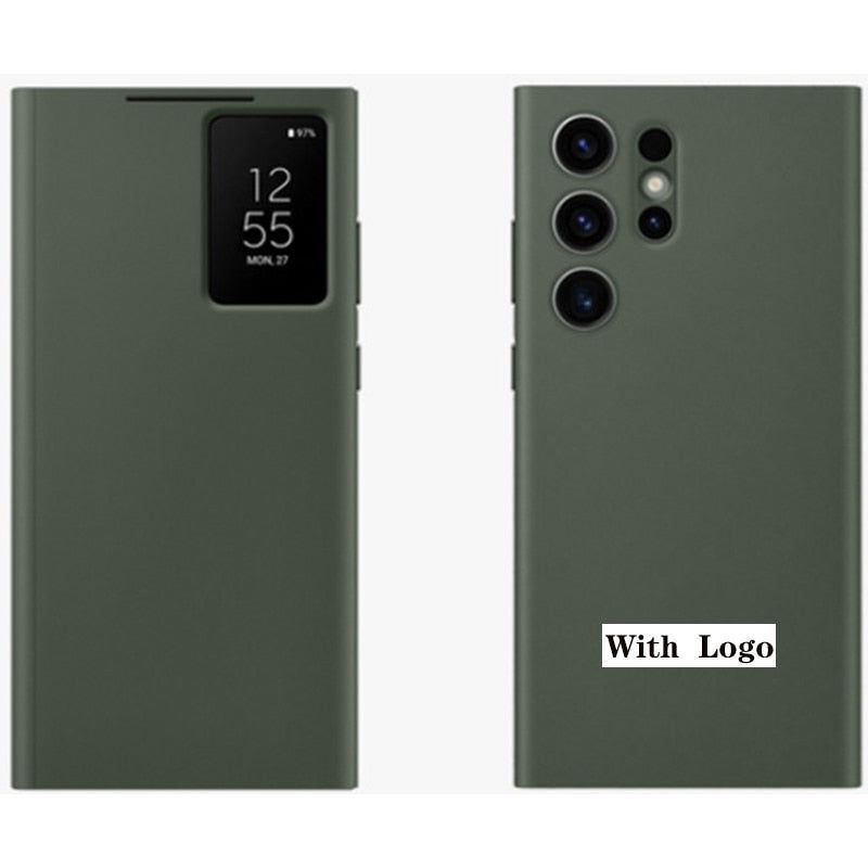Smart View Window Flip Case Original For Samsung - Jointcorp