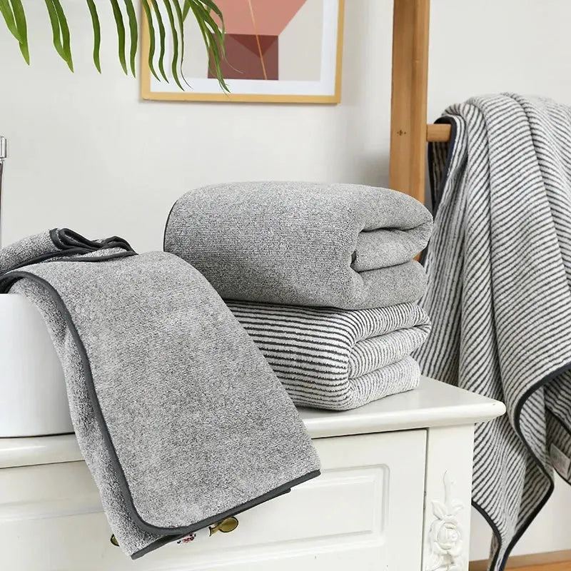 Cotton Towel Bathroom Strong Absorbent Thickened Face Towel Soft Non-shedding Adult Towel Hotel Travel Household Gift