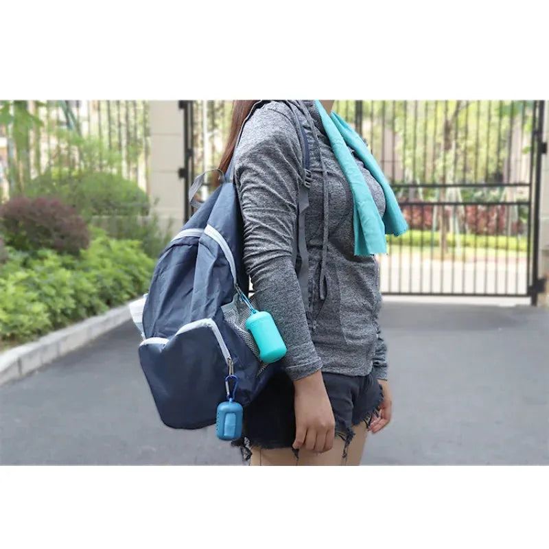 microfiber Quick Dry Towel Sports cold towel Golf Fitness Wicking sweat quick drying cold silicone towel cover Home Textile
