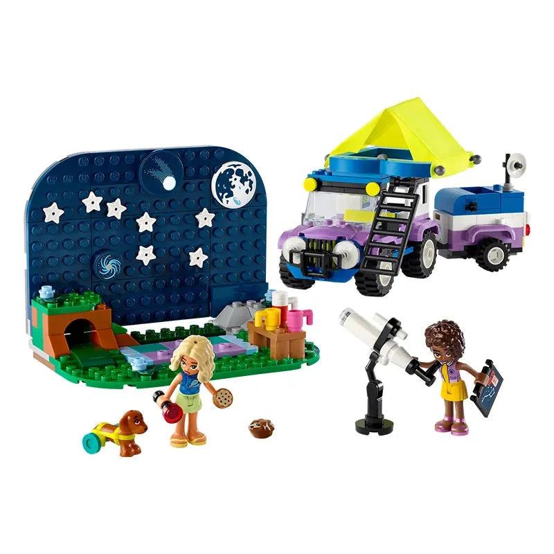 LEGO Friends 42603 Stargazing Camping Car Male And Female Puzzle Match