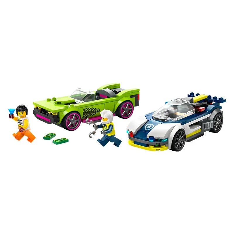LEGO City 60415 Police Dog Chasing Boys And Girls Puzzle Building Blocks Children's Toy Gift