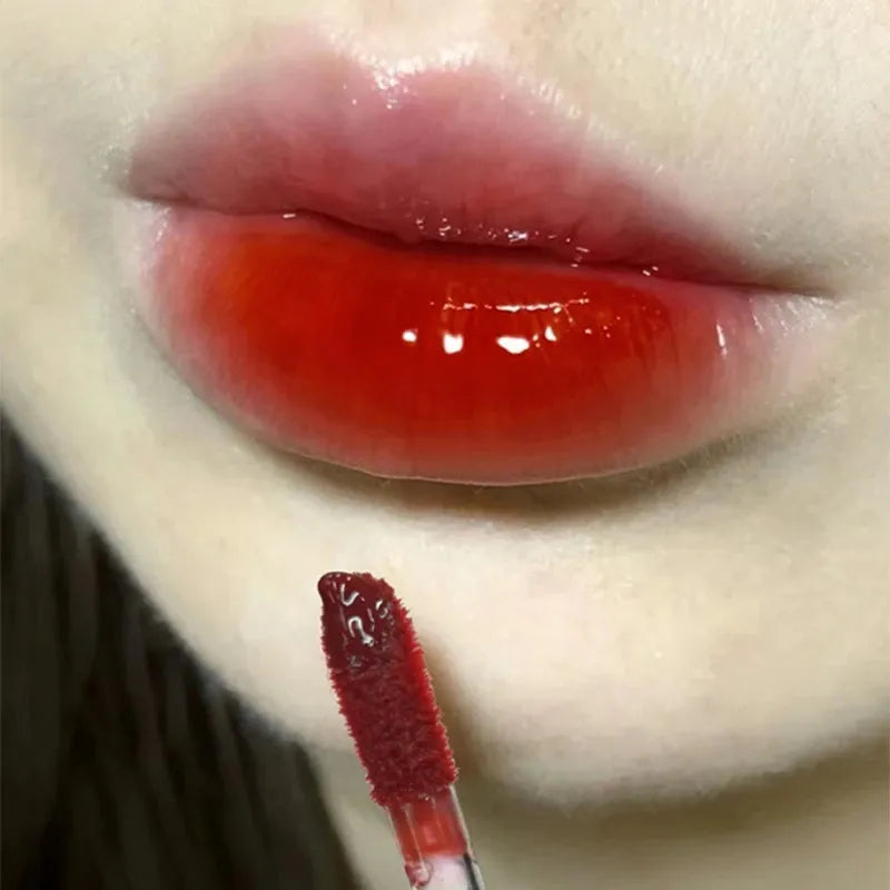 6 Colours Mirror Juice Lip Gloss Waterproof Long-Lasting Moisturingsing Lipstick High Gloss Lip Red Moisturing Lipstick Makeup