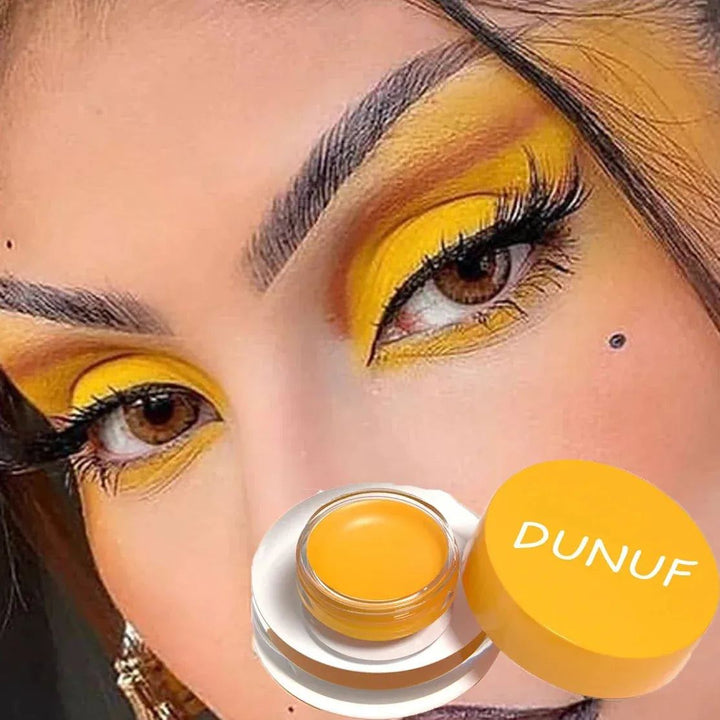Waterproof and Durable Matte Eye Shadow Eyeliner Cream 12 Color Eyebrow Dye Cream Multi-function Facial Paint Cream Makeup