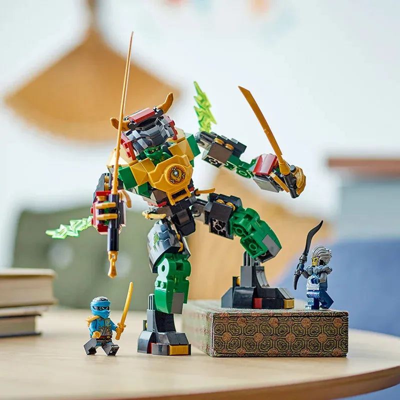 LEGO NINJAGO 71817 Phantom Ninja Lloyd's Elemental Power Mech Puzzle Building Blocks