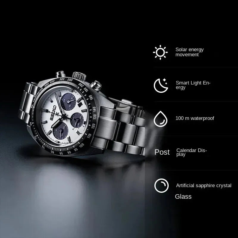 SEIKO Men's SSC813P1 Prospex Solar Chronograph Watch