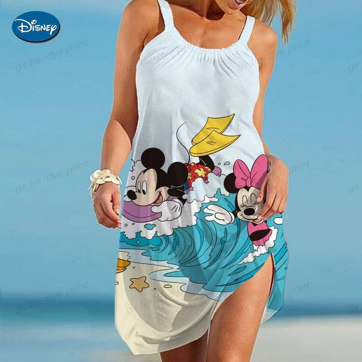 Pajamas Sleeveless Strap Knee Length for Women - Jointcorp