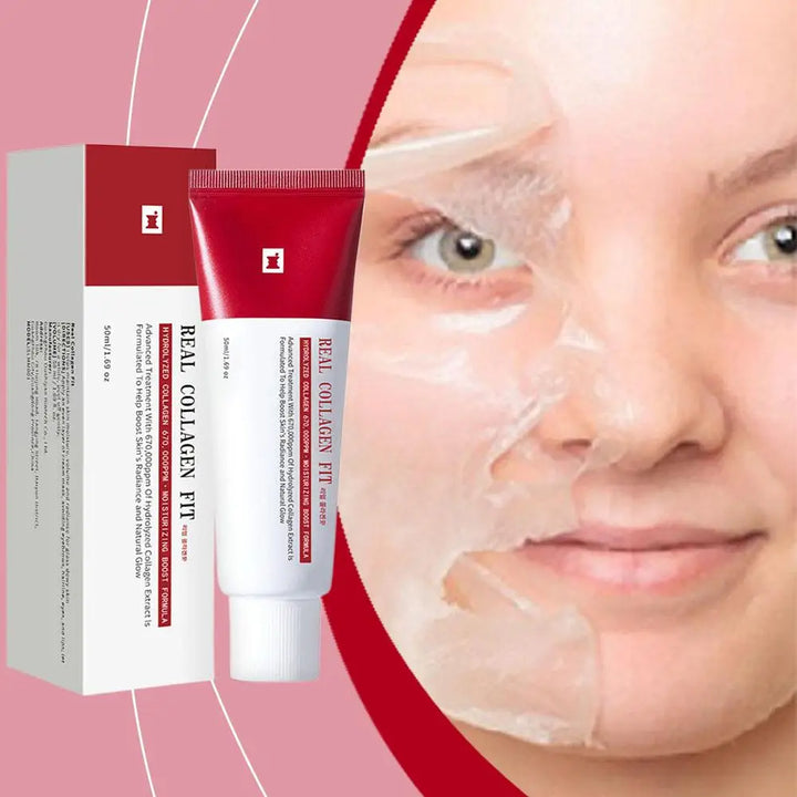 Korean Deep Collagen Mask Overnight Wrapping Peel Off Facial Mask Anti Wrinkle Lifting Skin Care Deeply Hydrate Woman Night Care