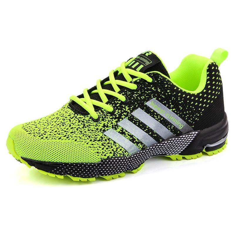 Running Shoes Breathable Outdoor Sports Shoes Lightweight Lace-UP Sneakers - Jointcorp