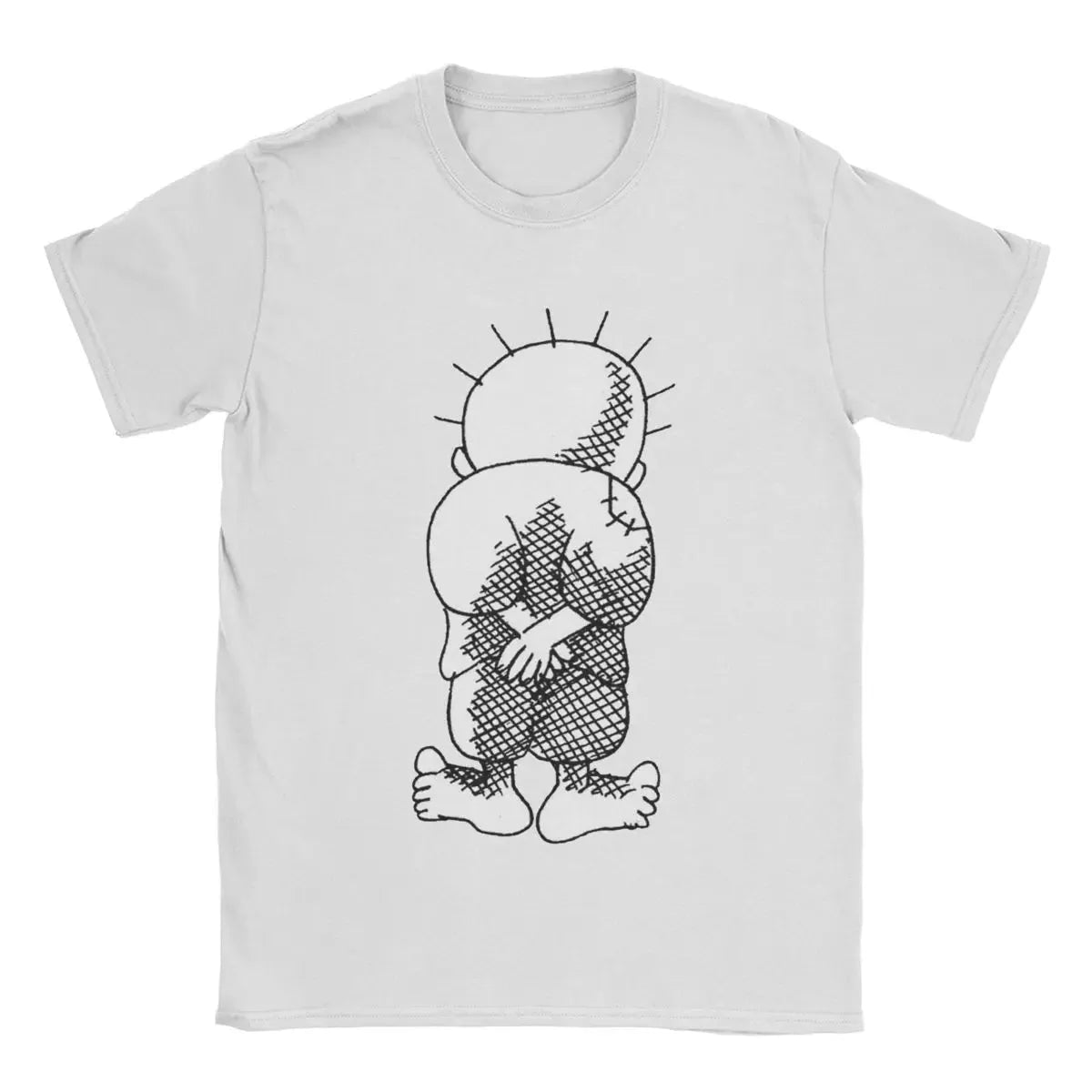 Humor Hanthala From Palestine Palestinian People T-Shirt for Men O Neck Cotton T Shirt Short Sleeve Tee Shirt Plus Size Clothing