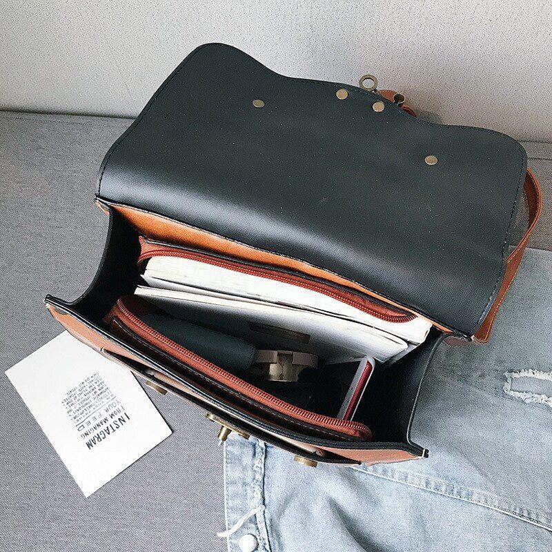 Vintage Leather Backpack New One Piece Backpack