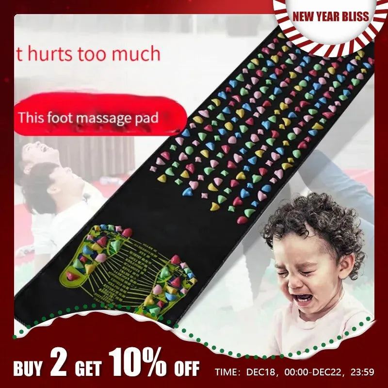 Fingerpressure Board Foot Foot Massage Pad Health Walk Foot Pressure Board Foot Massage Pad Imitation Goose Soft Stone Road