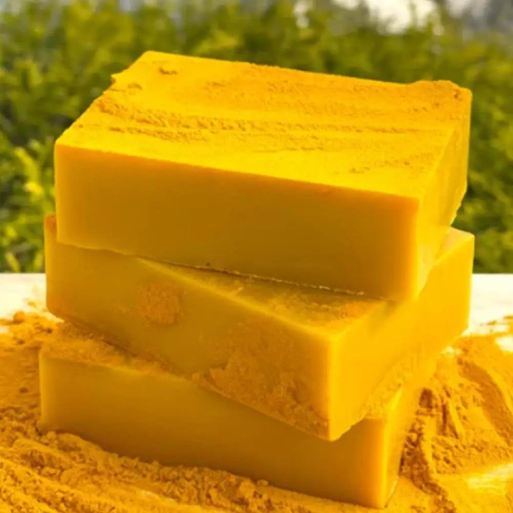 Turmeric Soap Face Cleansing Anti Acne Whitening Skin Lightening Face Remove Pimples Lightening Ginger Handmade Soap 100g