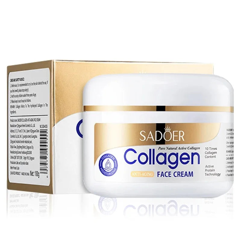 SADOER Collagen Skin Care Serie Collagen Facial Mask Moisturizing Anti-aging Repair Brightening Skin Facial Mask Facial Skincare