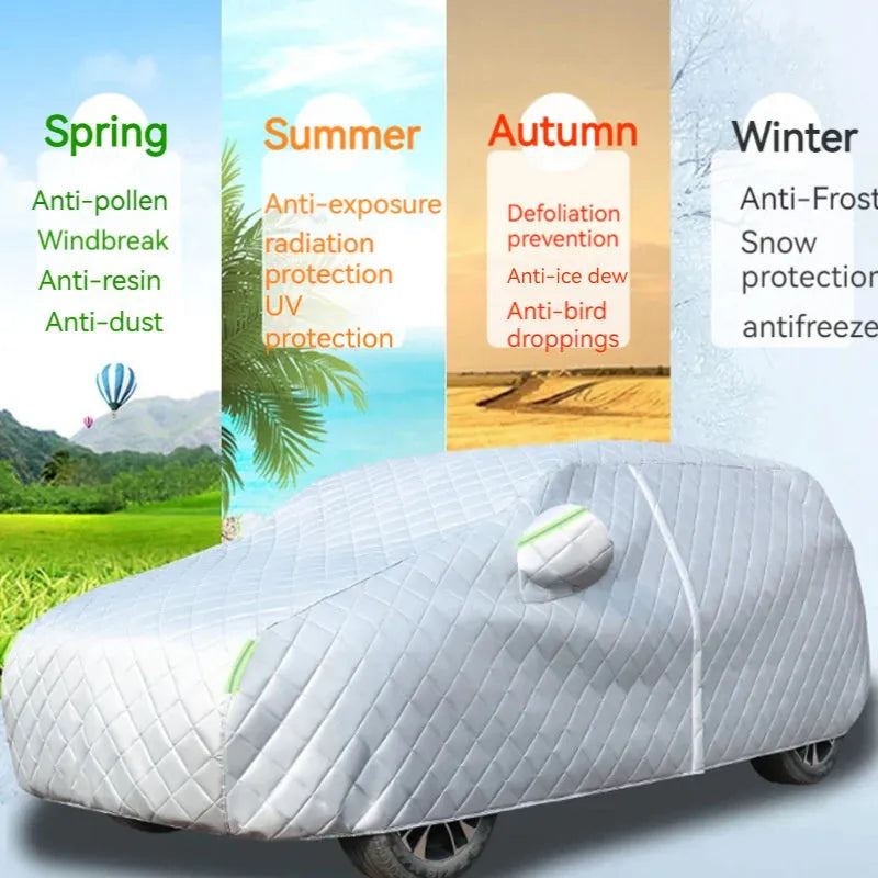 car cover for SUV waterproof Hail rain  scratch  protection Sunshade freeze-proofing dustproof Automotive accessories