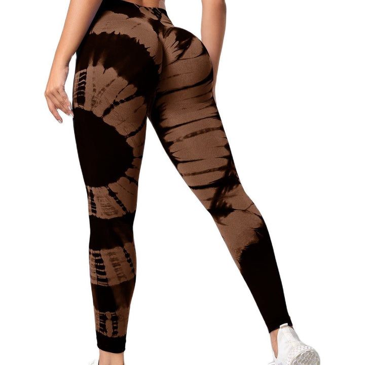 Seamless Leggings for Women Fitness Yoga Pants High Waist Tie Dye Legging Workout Scrunch Butt Lifting Sports Gym Tights Woman - Jointcorp