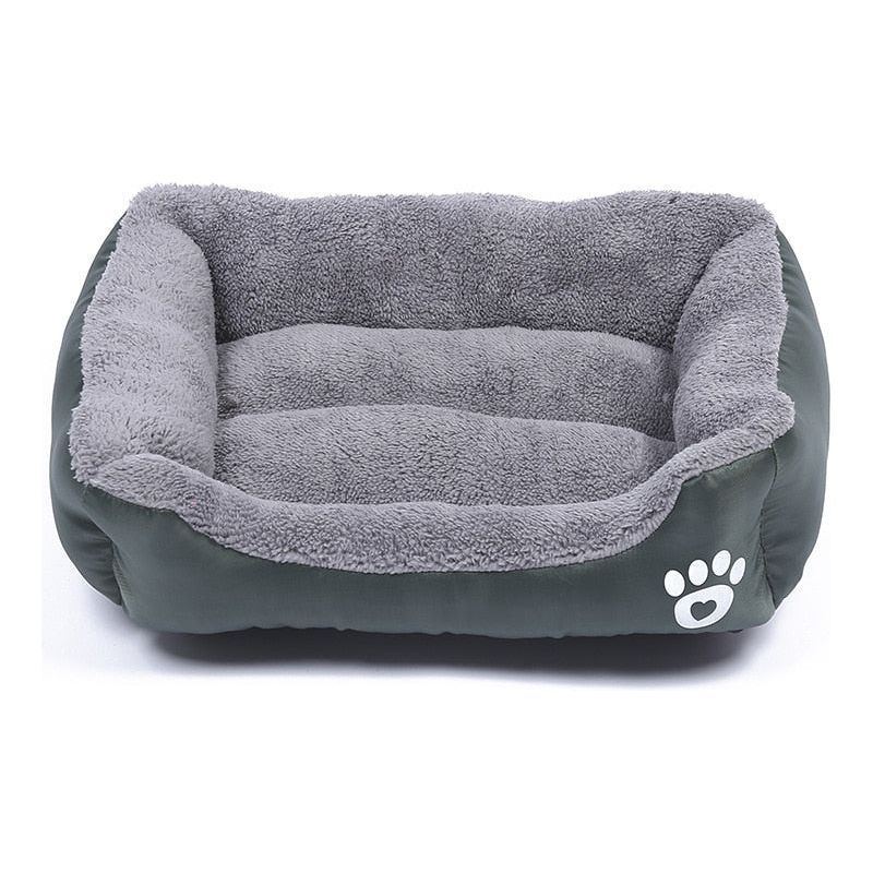 Large Pet Cat Dog Bed Square Plush Kennel Summer Washable Cat Mat Waterproof Mattress Pet Cushion Medium Large Dogs Pet Supplies - Jointcorp