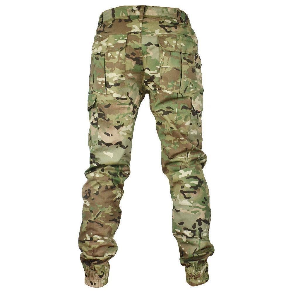 Joggers Outdoor Ripstop Cargo Pants Working Clothing Hiking Hunting Combat Trousers Men's Streetwear - Jointcorp