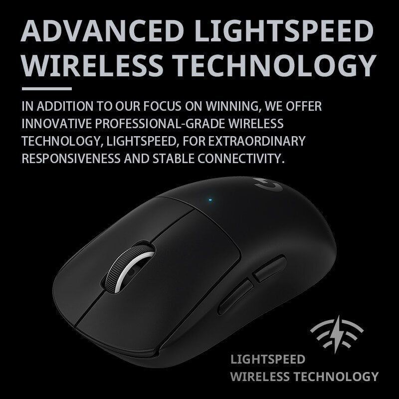 Logitech G PRO X Wireless Dual Mode Professional Grade ESports Gaming Mouse GPW Bullshit King II