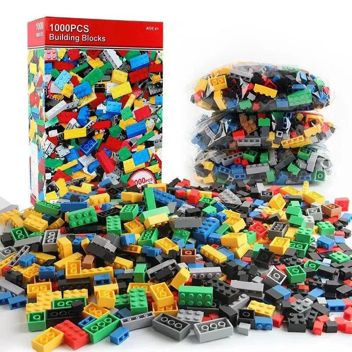 Mixed Building Blocks Children's Educational Toys Basic Parts Mixed Model Diy Creative Building Blocks Toy Building Blocks