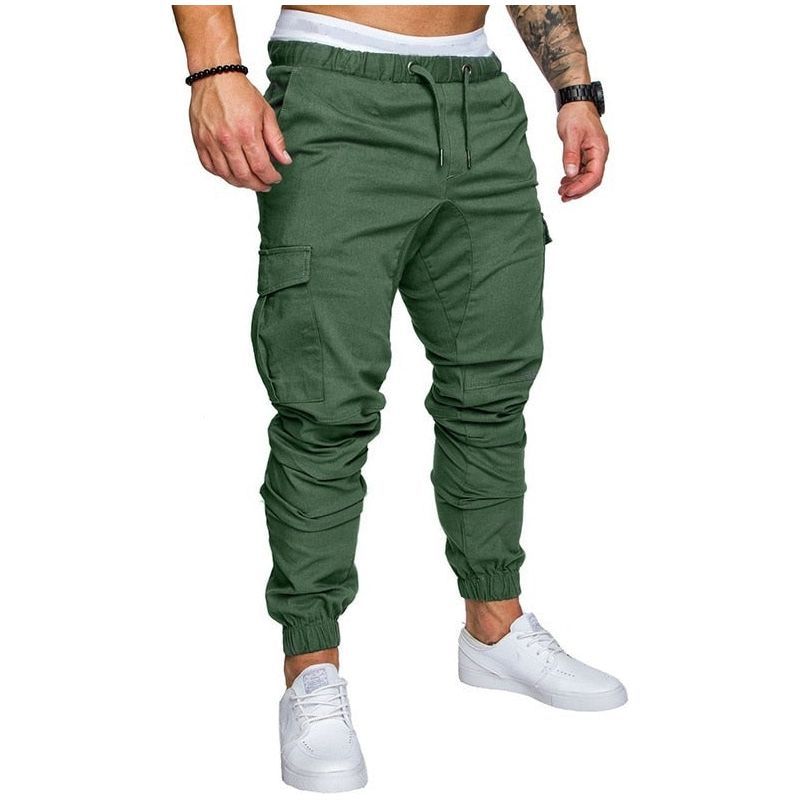 Casual Men Pants Fashion Big Pocket Hip Hop Pants Quality Outwear Sweatpants Soft Mens Joggers Men's Trousers pantalones - Jointcorp