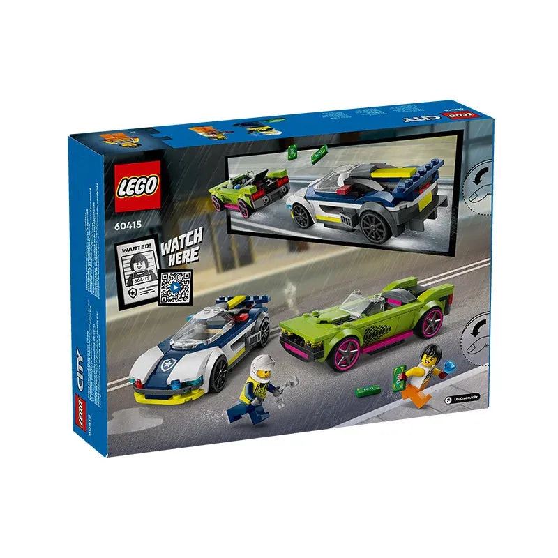 LEGO City 60415 Police Dog Chasing Boys And Girls Puzzle Building Blocks Children's Toy Gift