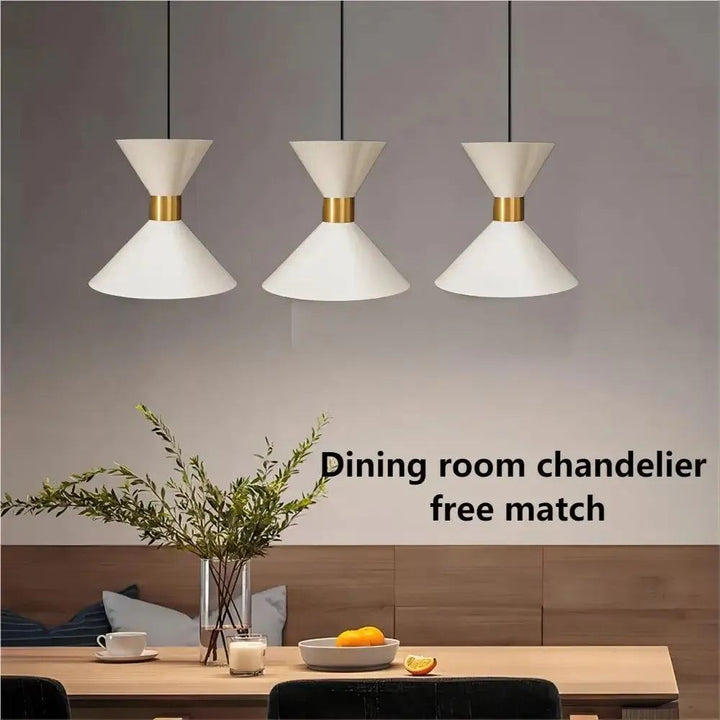 Simple Design Dining Table E27 Head Chandelier, Single/Double Head Two Specifications 110V~265V Restaurant Bar Room Decor Light