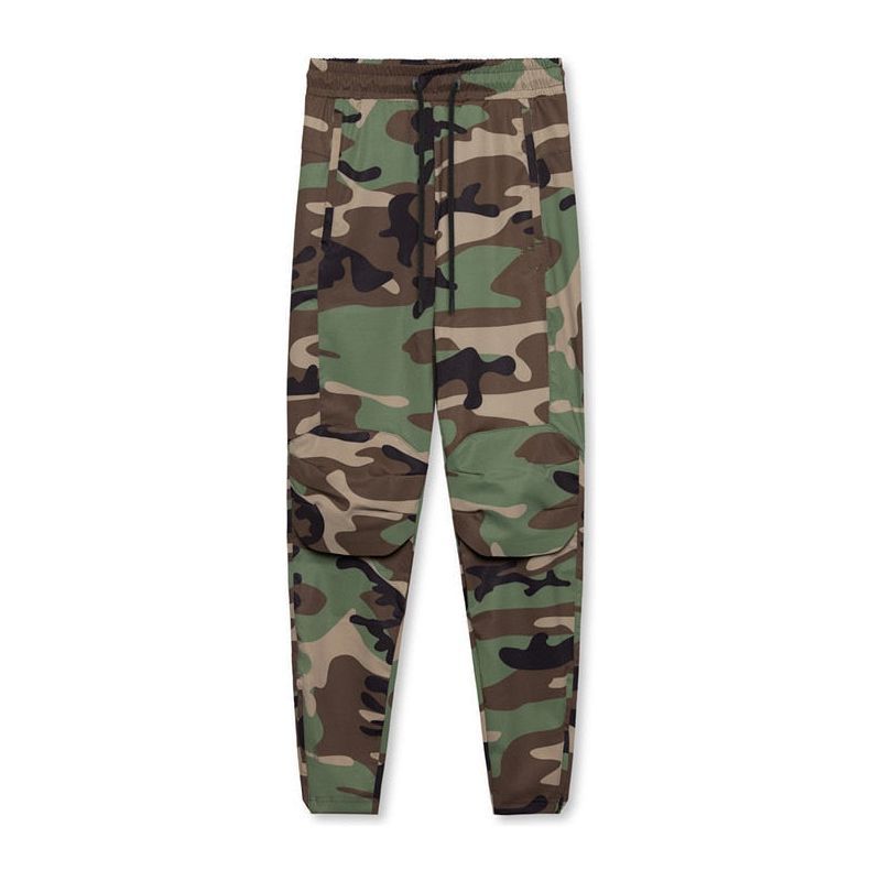 Men's Fashion Stretch Quick Dry Slim Slacks,Gym Comfort Workout,Fitness Training Camouflage Sports Pants - Jointcorp