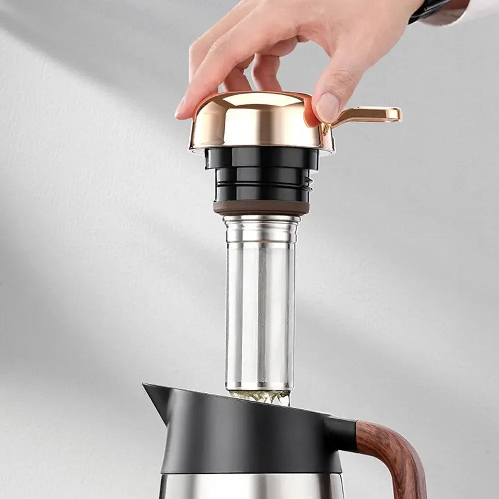Large Capacity Insulated Cup Braised Tea Pot Household Insulated Water Pot Stainless Steel Insulated Pot Business Insulated Pot