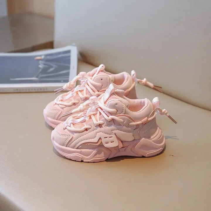Plush Children Chunky Sneakers Waterproof Boys Sports Shoes Comfortale Arch Support Girls Running Child Footwear