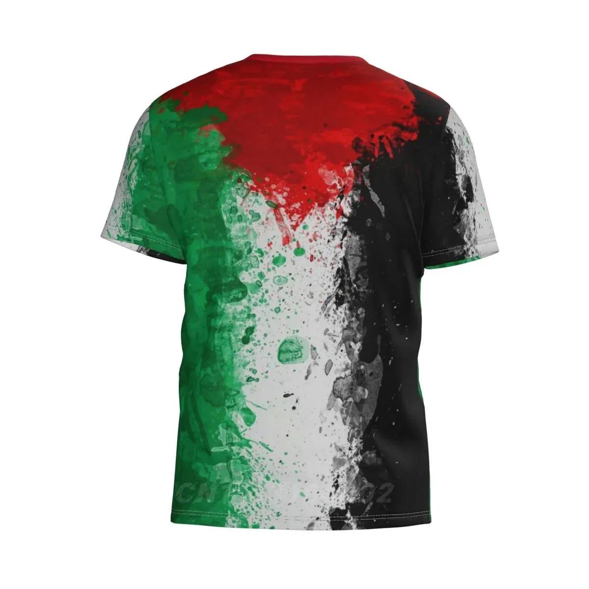 2024 Palestine Flag Oil Painting Fashion 3D T-shirts Clothes T shirt Men Women Unisex Tees Tops For Gift US Size