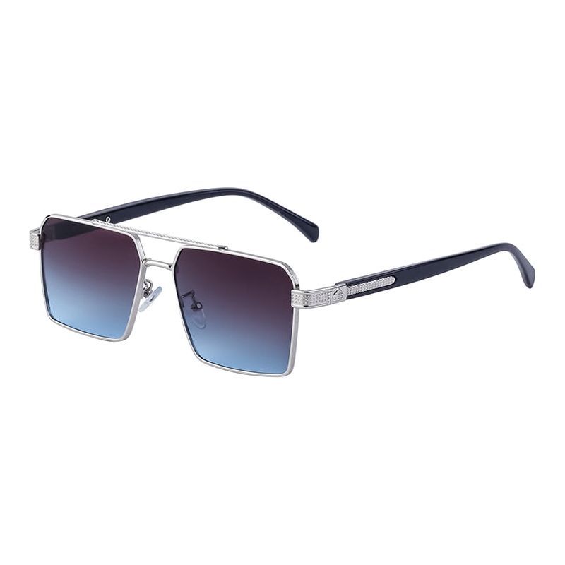 Fashion Retro Metal Double-beam Sunglasses Brand Design Sun Glasses UV400 Oculos De Sol - Jointcorp