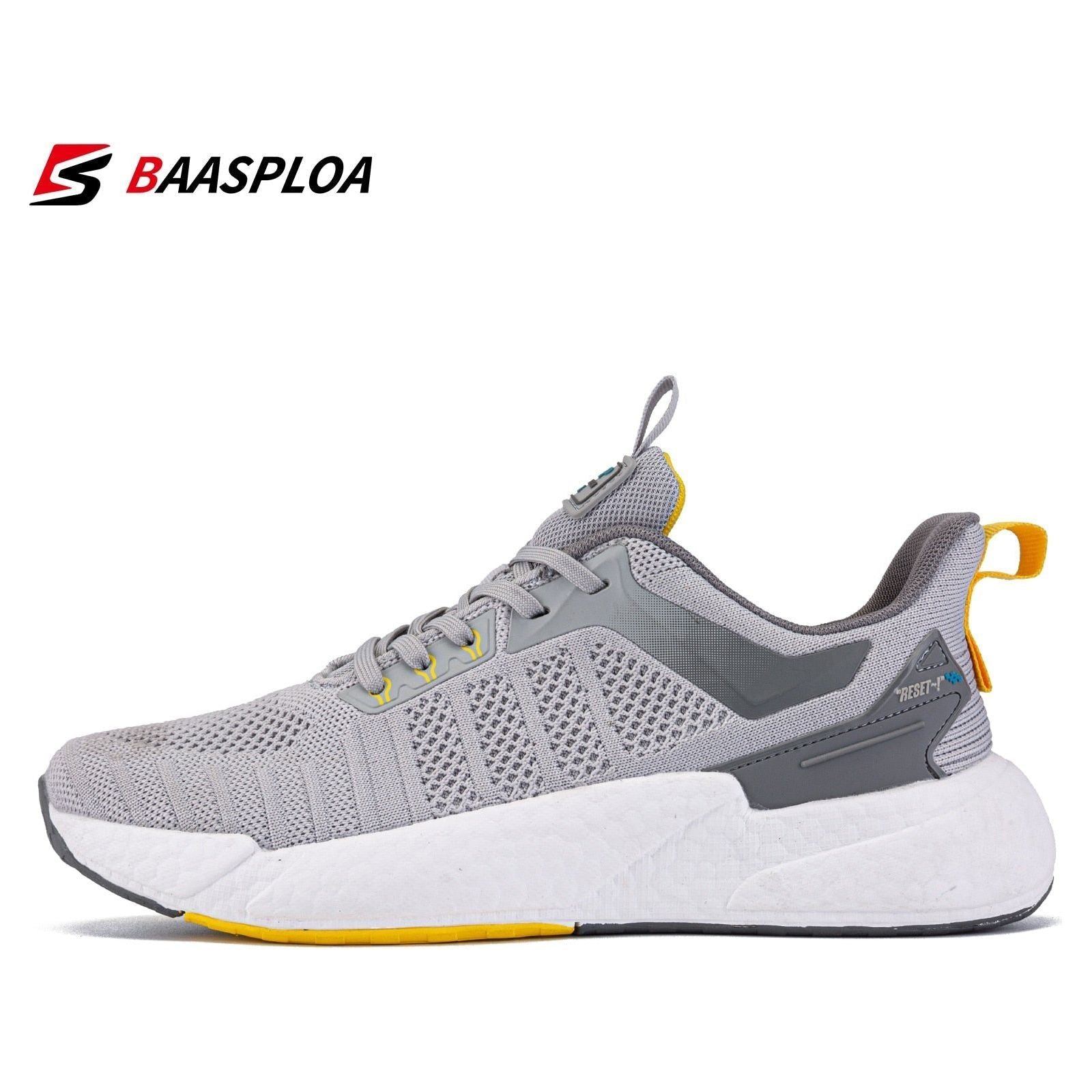 Men Sneaker Comfortable Knit Walking Shoes Breathable Fashion Sneaker Anti-Slip Shock-Absorbing Casual Shoes - Jointcorp
