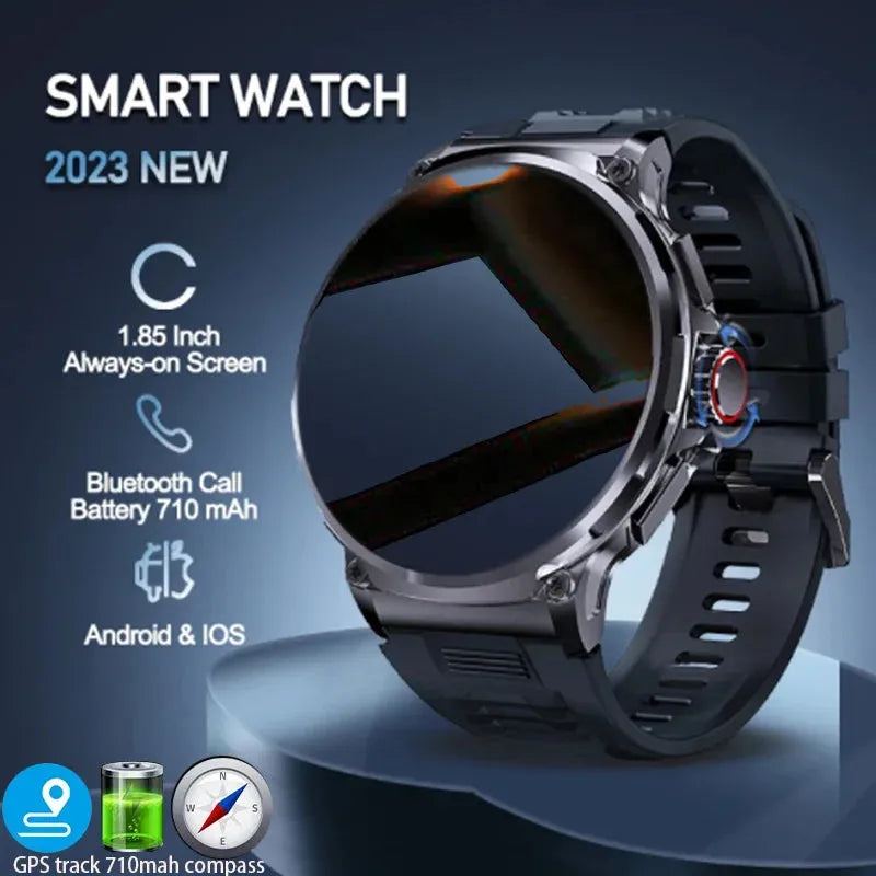 New 1.85-inch ultra HD smartwatch, GPS track, HD Bluetooth call