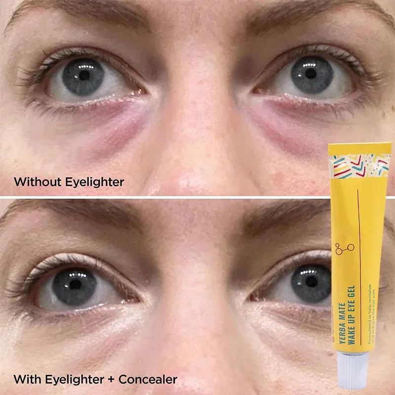 Yerba Mate Wake up Eye Gel Yerba Mate, Hyaluronic Acid and Caffeine to Hydrate, Minimize Puffiness and Swelling - Face Skincare