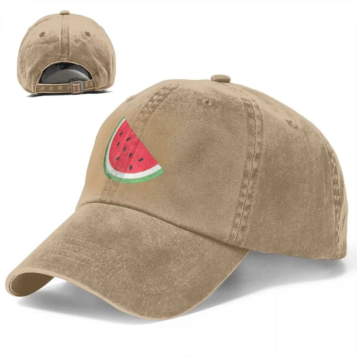 Palestine Watermelon Baseball Cap trending y2k Retro Men Adult Trucker Hat Sunscreen Kpop Rock Baseball Caps Gift Idea