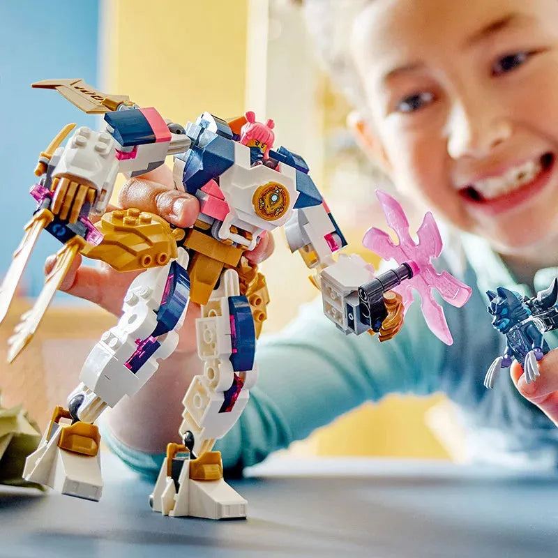 LEGO Ninjago 71807 Solar's Technological Elements Mecha Puzzle Boys And Girls, Building Blocks For Children's Toys
